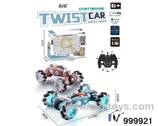 1:16 2.4G rc twist car with light/include battery