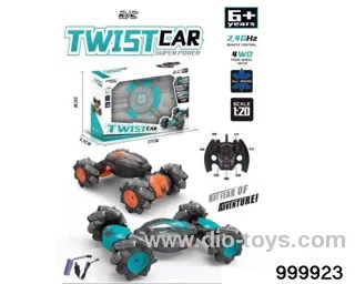 1:18 2.4G rc twist car with light/include battery