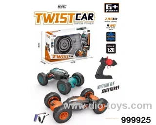 1:18 2.4G rc twist climbing car with light/include battery