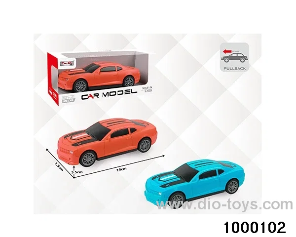 1:24 simulated return alloy car in window box