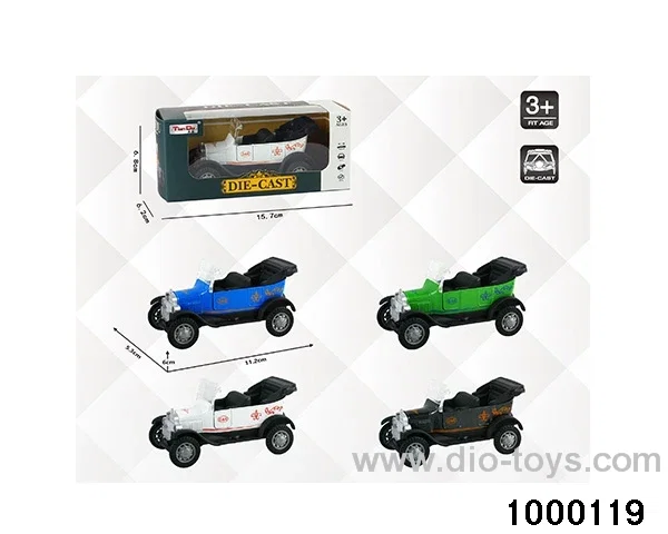 1:32 simulated return alloy car  in window box