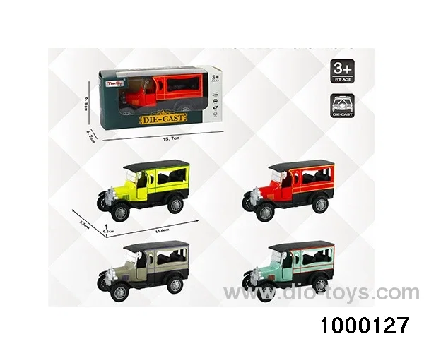 1:32 simulated return alloy car  in window box