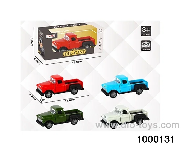 1:32 simulated return alloy car  in window box