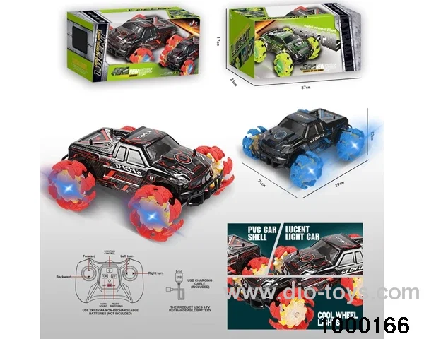 rc stunt car with light/include battery