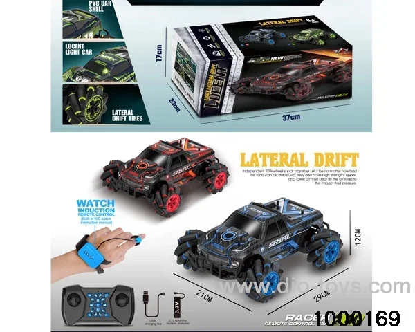 rc stunt car with light/2 controller/include battery