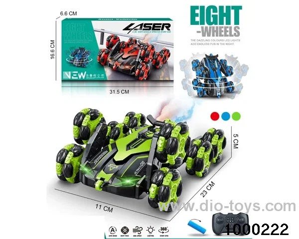rc spray stunt car/include battery