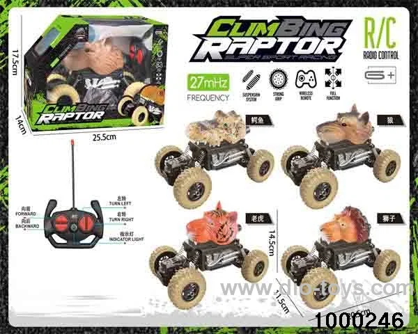 Four-way remote control animal climbing vehicle