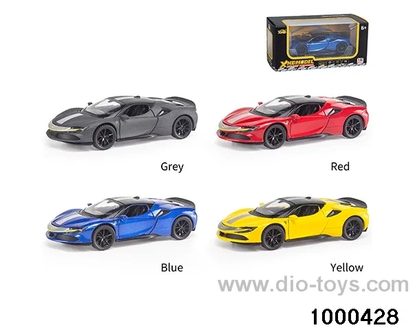 1:32 pull back alloy car with light&sound
