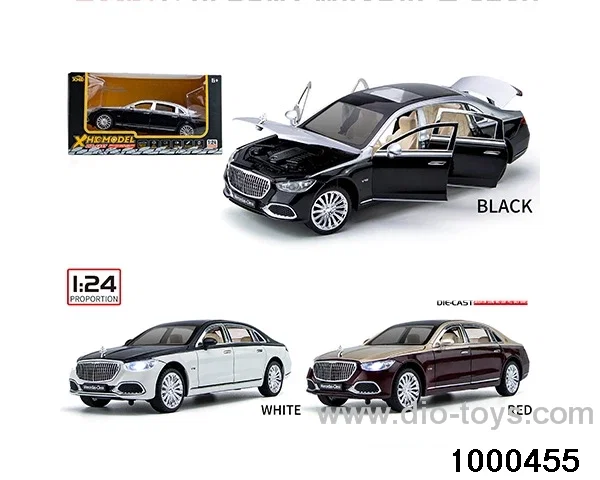 1:24 pull back alloy car with light&sound