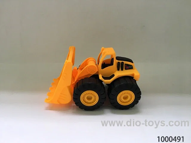 construction truck in OPP bag
