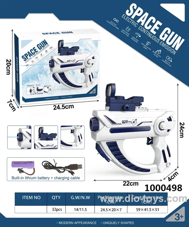 Automatic Water Gun Electric Toy