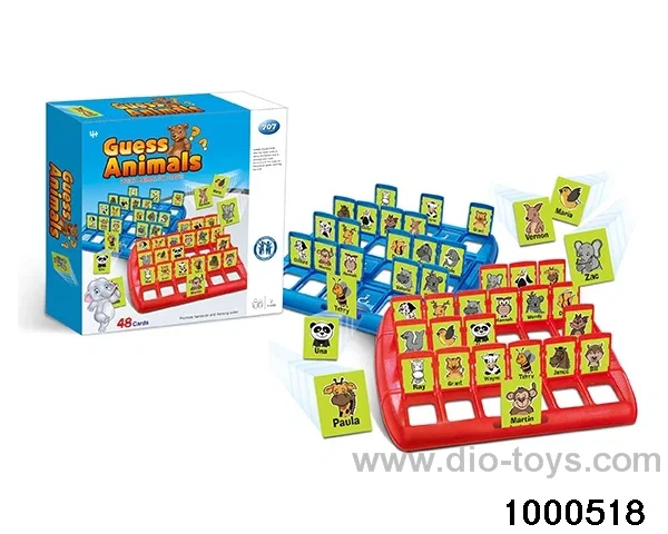 Guess characters in color box