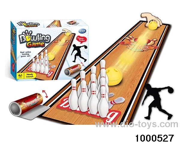 Bowling game in color box