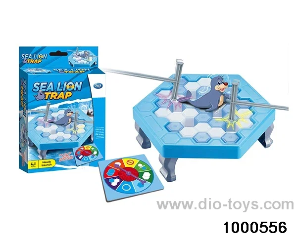 Sea lion trap in color box