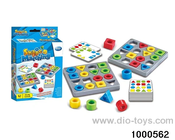 Shape pairing in color box