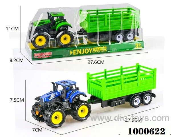 Inertial off-road farmer trailer