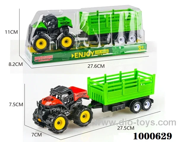 Inertial All terrain farmer trailer