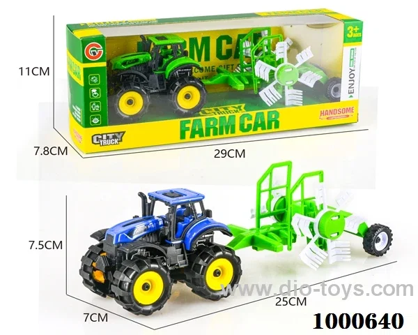 Inertial off-road farmer hauls windmill