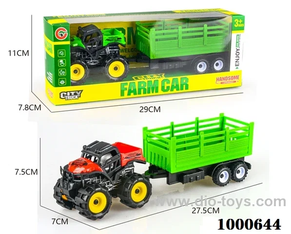 Inertial All terrain farmer trailer