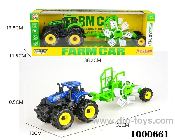 Inertial off-road farmer hauls windmill