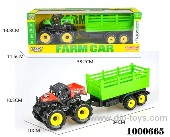 Inertial All terrain farmer trailer