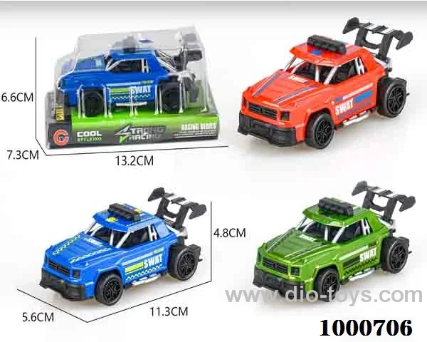 Small Jai Alai frame Jeep police car