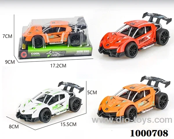 Large inertial frame sports car