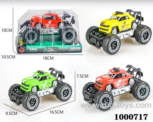 Small inertial frame off-road pickup truck