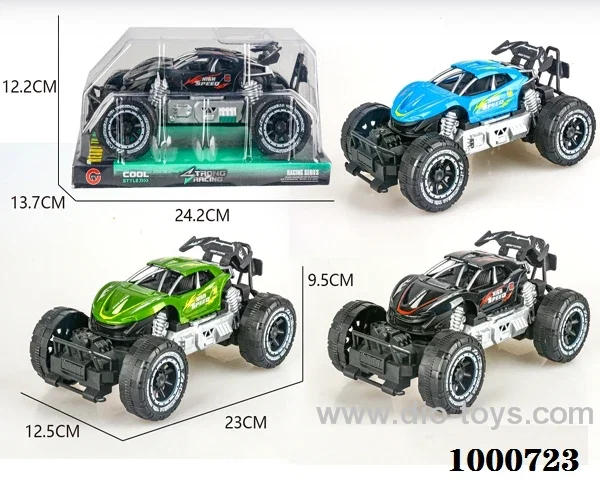 Large inertial frame off-road sports car