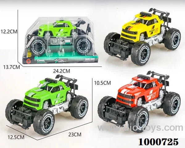 Large inertial frame off-road pickup truck