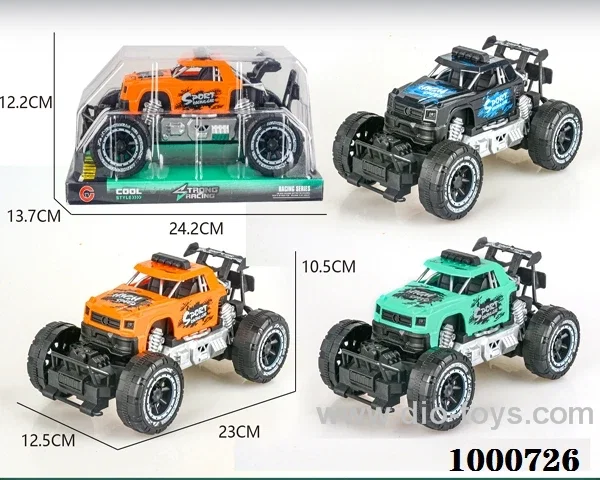 Large inertial frame off-road jeep