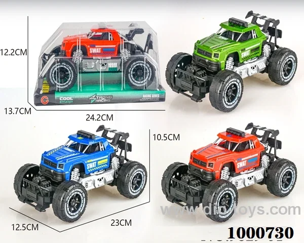 Large inertia frame off-road Jeep police car
