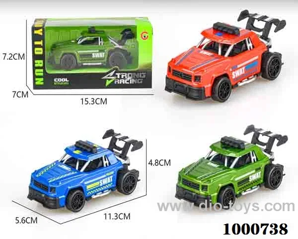 Small Jai Alai frame Jeep police car