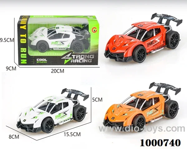 Large inertial frame sports car
