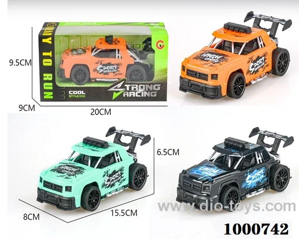 Large jeep with inertia frame