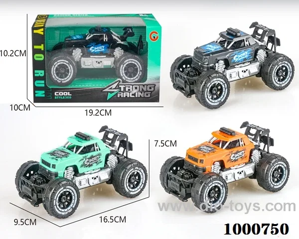 Small inertial frame off-road jeep