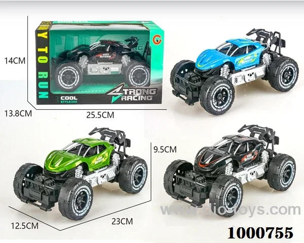 Large inertial frame off-road sports car