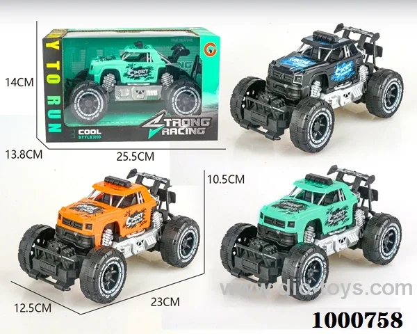 Large inertial frame off-road jeep