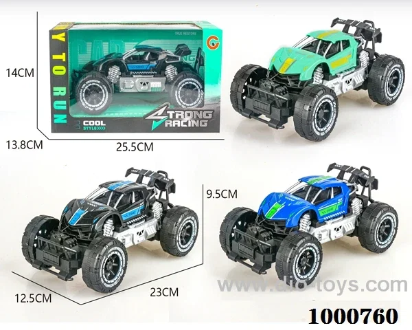 Large inertial frame off-road sports car police car