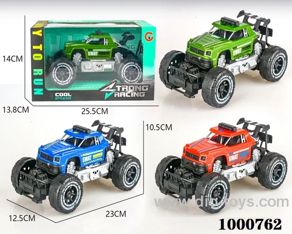 Large inertia frame off-road Jeep police car