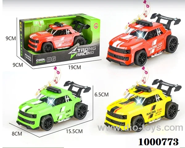 Jumbo light music inertial skeleton pickup truck