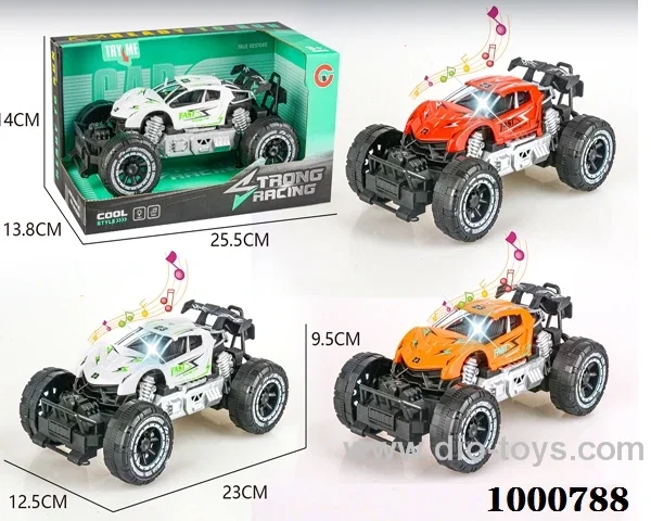 Jumbo light music inertial skeleton off-road sports car