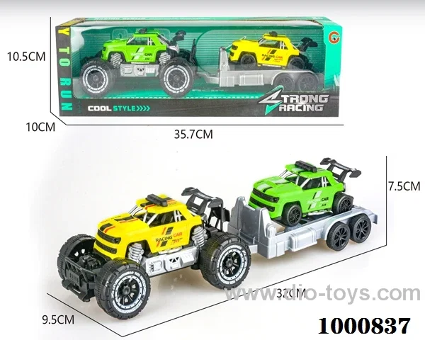 Small inertial frame off-road pickup truck boilback pickup truck