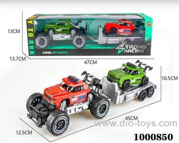Large inertial frame Jeep off-road police car carrying inertial Jeep police car