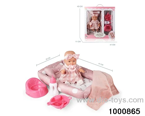 12-inch doll (full enamel)+accessories in window box