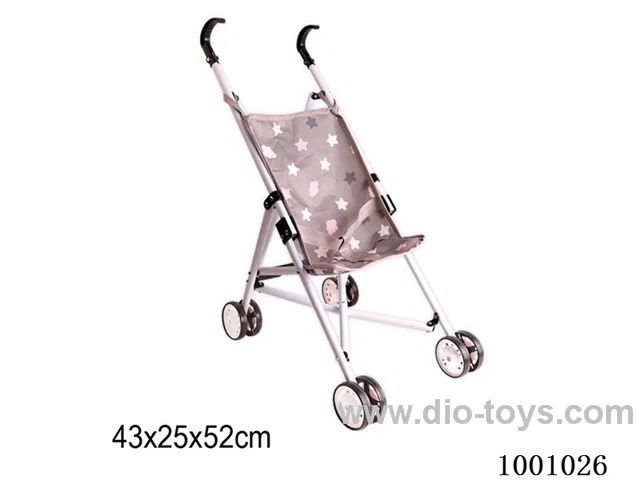 Baby stroller (iron) in PP bag with header