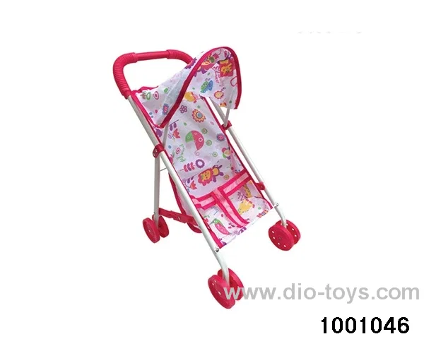Baby stroller (iron) in PP bag with header