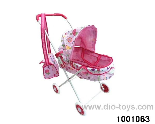 Baby stroller (iron) in PP bag with header