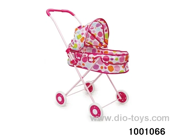 Baby stroller (iron) in PP bag with header