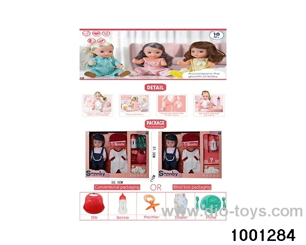 14-inch enamel doll suit in Hand box